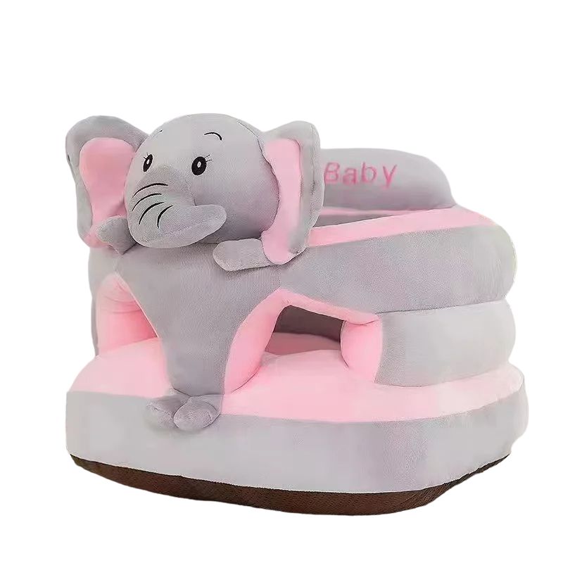 Washable Cute Cartoon Cover Baby Sofa with Support Cotton Seat-Gailik