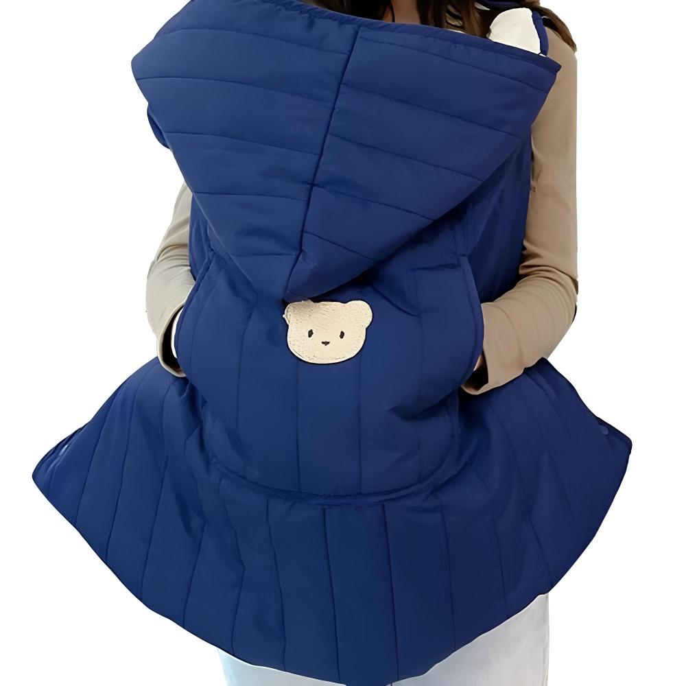 Winter Fleece Cloak Cover for Baby Carrier-Gailik