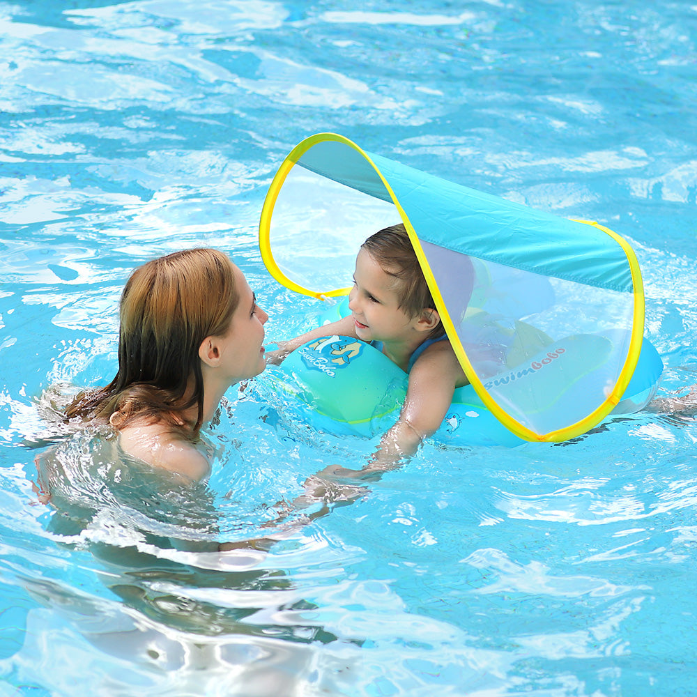 baby swim float with canopy-Gailik