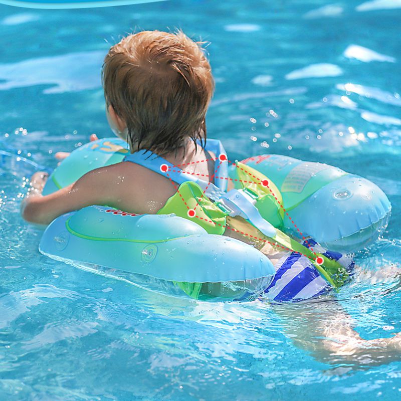 baby swim float with canopy-Gailik