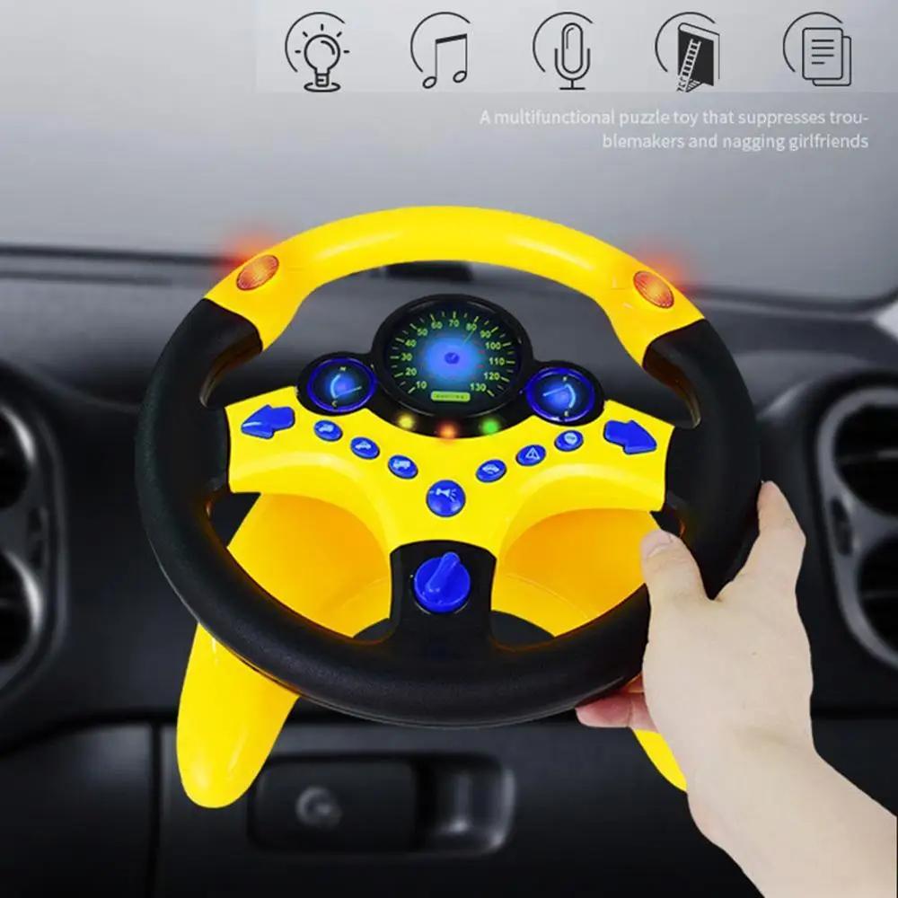 kids Simulator Steering Wheel Toy-Gailik