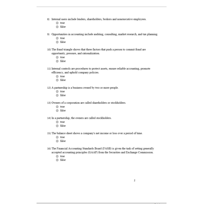 Solution Manual For Financial and Managerial Accounting 9th Edition By John J. Wild-Pass Test Bank