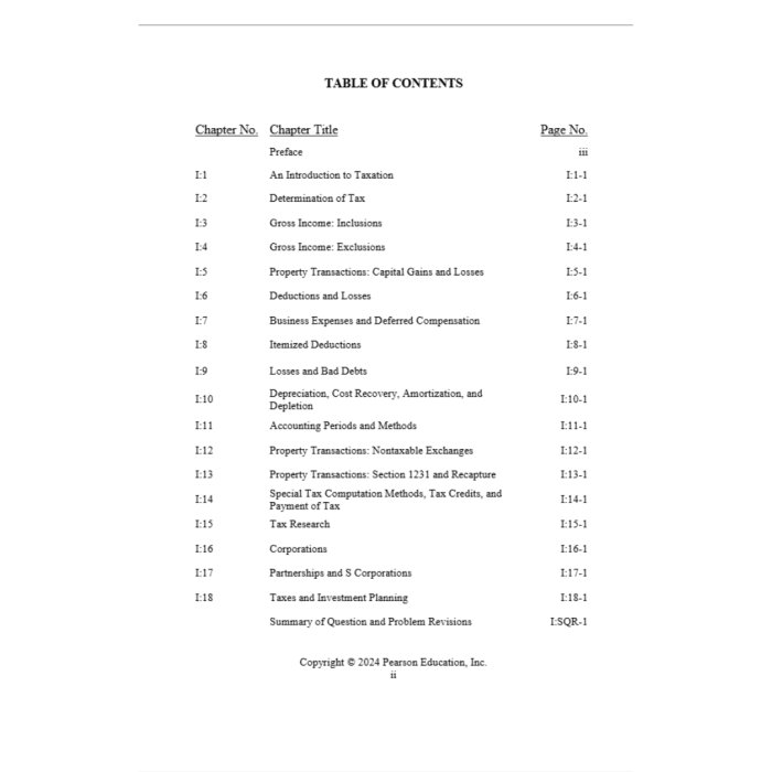 Solution Manual For Pearson’s Federal Taxation 2024 Corporations 37th Edition By Franklin-Pass Test Bank