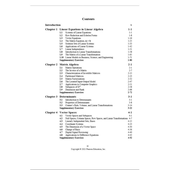 Solution Manual For Algebra And Its Applications 6th Edition By David C Lay PassTestBank 2