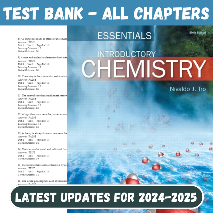 Test Bank For Introductory Chemistry, 6th Edition by Nivaldo J.-Pass Test Bank
