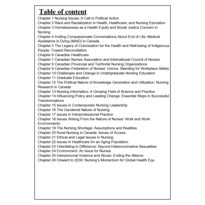 Test Bank For Realities of Canadian Nursing Professional Practice and Power Issues 5th Edition By McDonald Mclntyre-Pass Test Bank