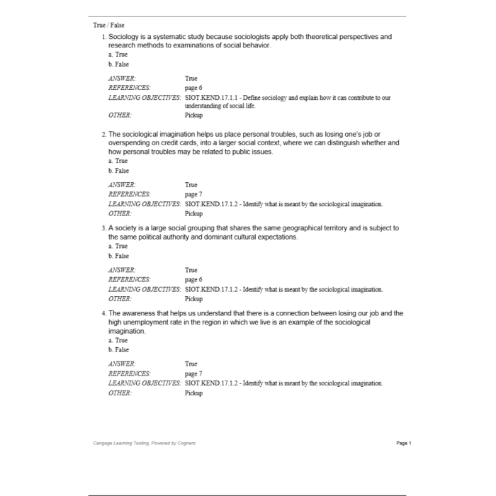 Test Bank For Sociology in Our Times 11th Edition By Kendall-Pass Test Bank