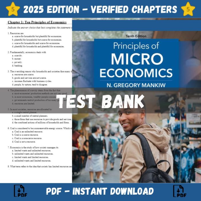 Test Bank – Principles of Microeconomics 10th Edition (Mankiw, 2023)-Pass Test Bank
