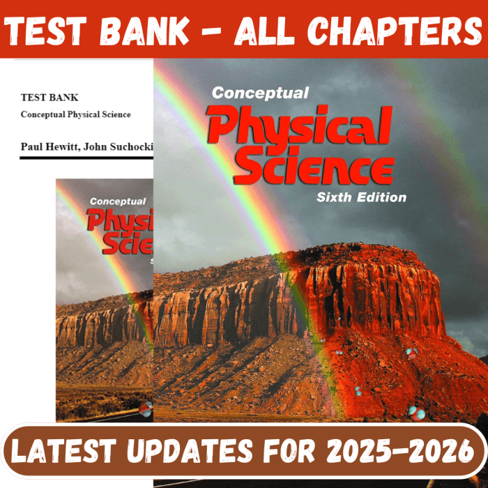 Test Bank for Conceptual Physical Science, 6th Edition by Hewitt-Pass Test Bank