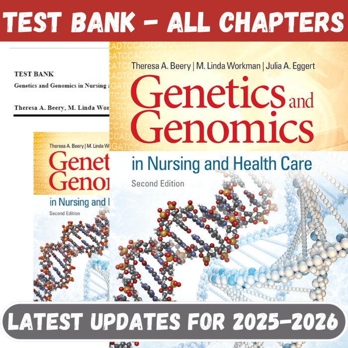 Test Bank for Genetics and Genomics in Nursing and Health Care, 2nd Edition by Beery-Pass Test Bank