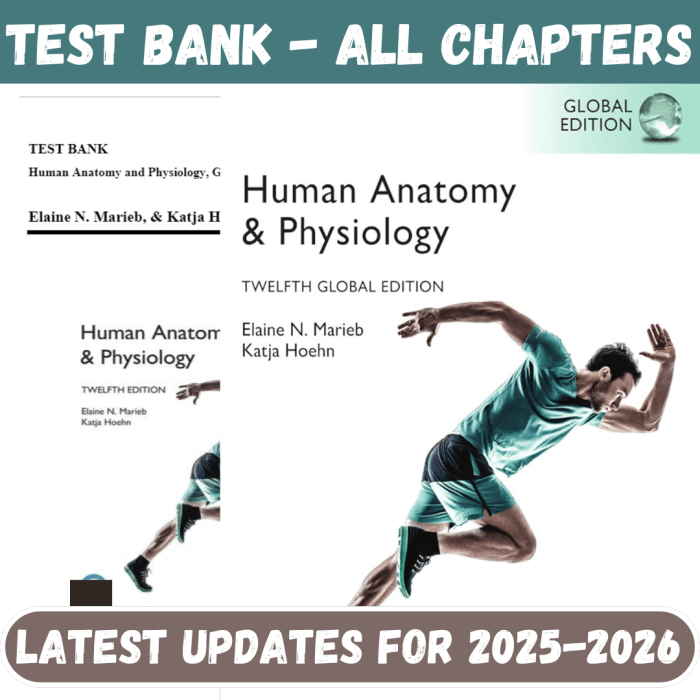 Test Bank for Human Anatomy & Physiology, 12th Global Edition by Marieb-Pass Test Bank