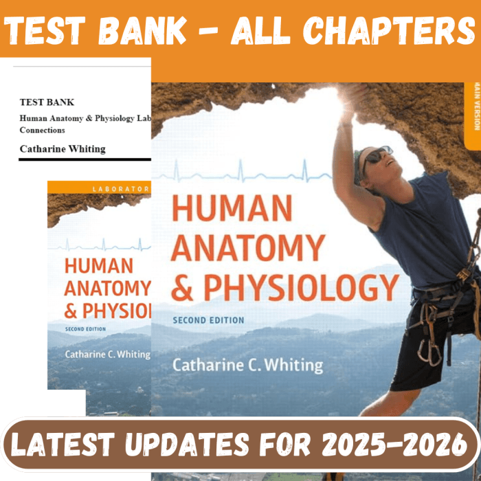 Test Bank for Human Anatomy & Physiology Laboratory Manual Making Connections, 2nd Edition by Whiting-Pass Test Bank