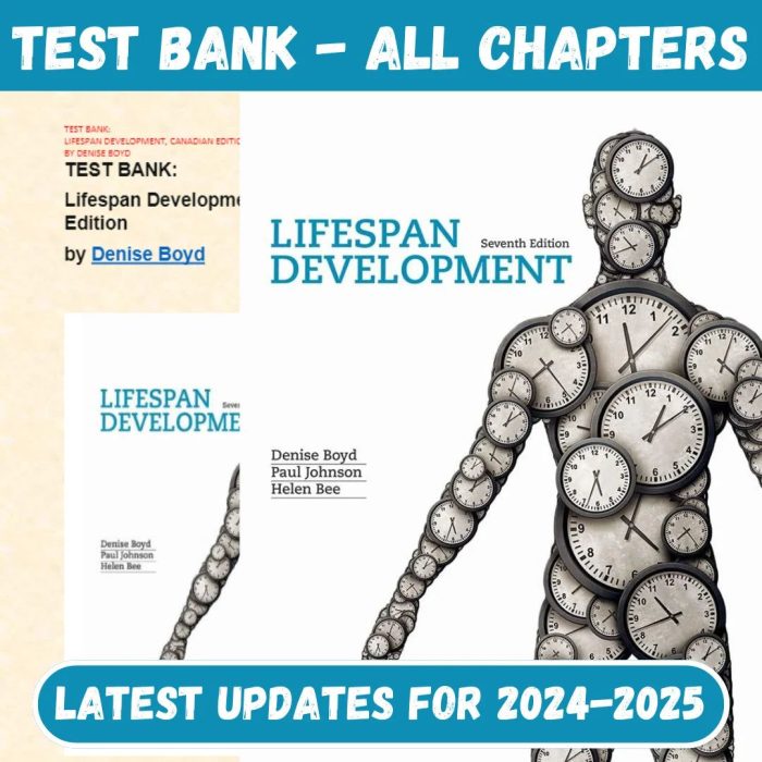 Test Bank for Lifespan Development, Canadian Edition 7th Edition by Denise Boyd-Pass Test Bank