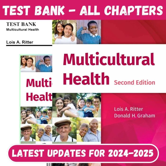 Test Bank for Multicultural Health, 2nd Edition by Lois A. Ritter-Pass Test Bank