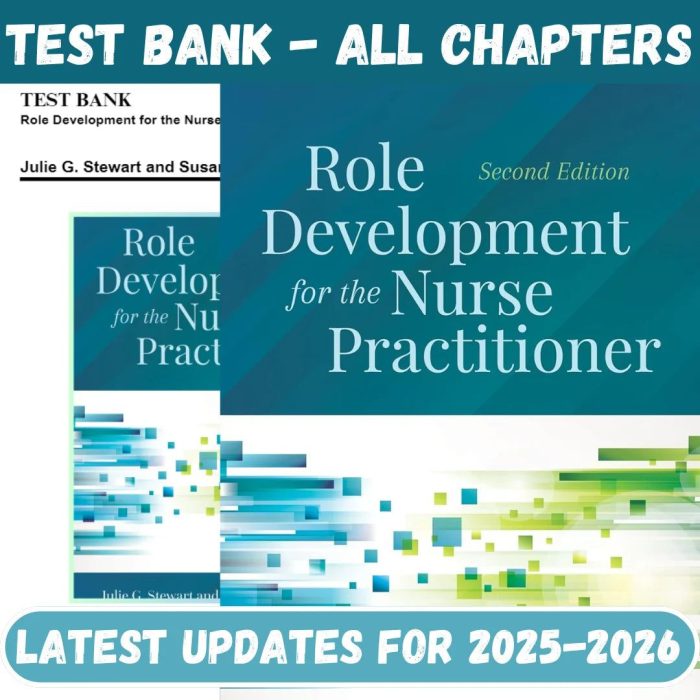 Test Bank for Role Development for the Nurse Practitioner, 2nd Edition by Stewart-Pass Test Bank