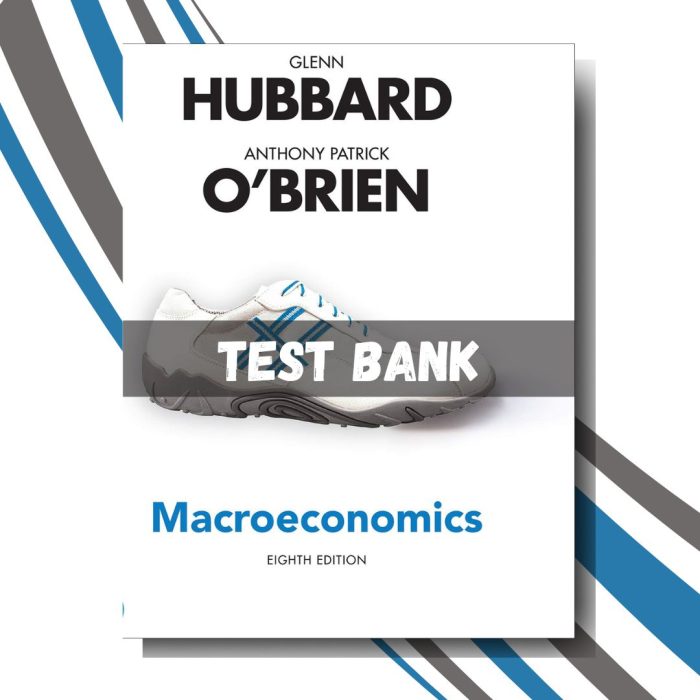 Test bank for Macroeconomics 8th Edition (By Glenn Hubbard)-Pass Test Bank